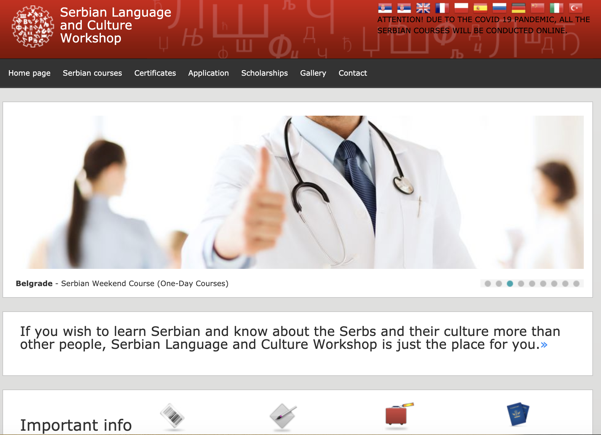 移民塞爾維亞 – 在塞爾維亞語言和文化講習班 學習塞爾維亞語